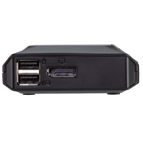 ATEN KVM DISPLAYPORT 4K USB-C A 2 PORTE