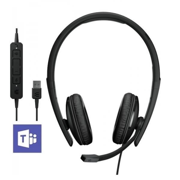 Epos ADAPT 160T ANC USB-C, Cuffia stereo, microfono …
