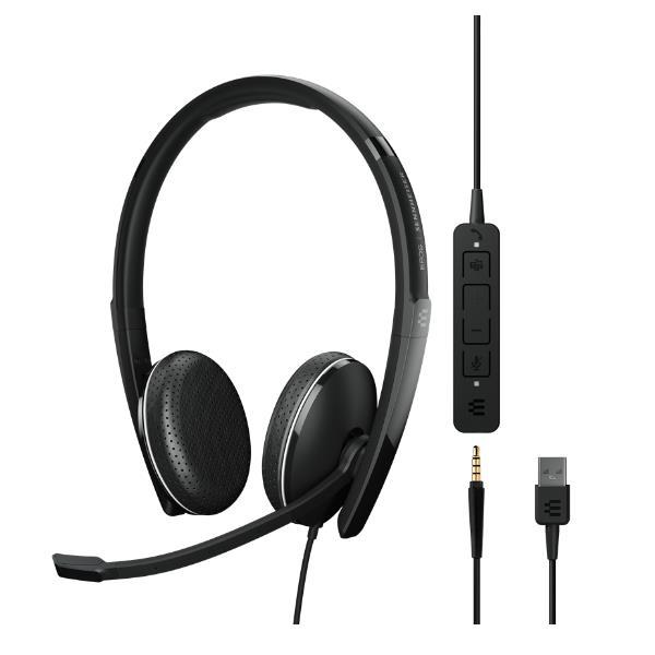 EPOS-SENNHEISER ADAPT 165T CUFFIA CON MICROFONO USB A …