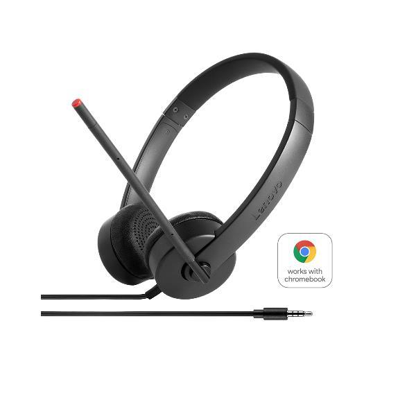 Lenovo Stereo Analog Headset - Cuffie con microfono …