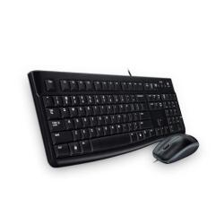 Logitech Desktop MK120 - Set mouse e tastiera - USB - italiana