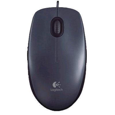 LOGITECH M90 MOUSE OTTICO USB NERO