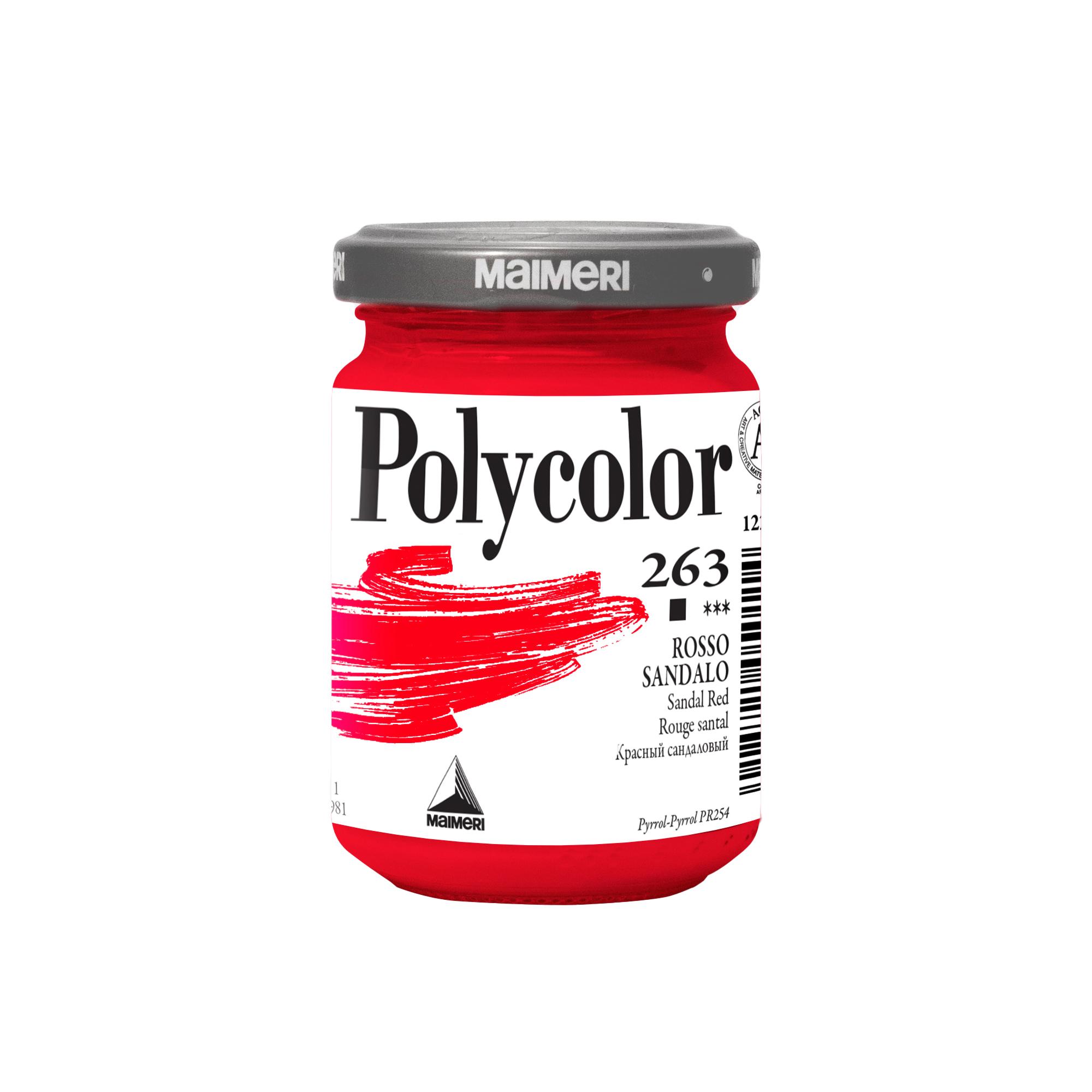 Colore vinilico Polycolor - 140 ml - rosso …