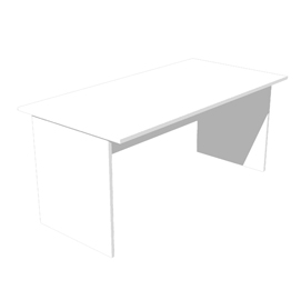 Scrivania Easy - lineare - 120 x 80 …