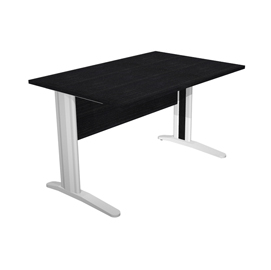 Scrivania lineare Easy - 120 x 80 x …