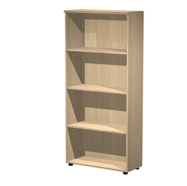 Mobile Easy - alto a giorno - 80 x 35 x 180 cm - rovere