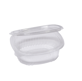 Pack 50 contenitori ovali in PET con coperchio …