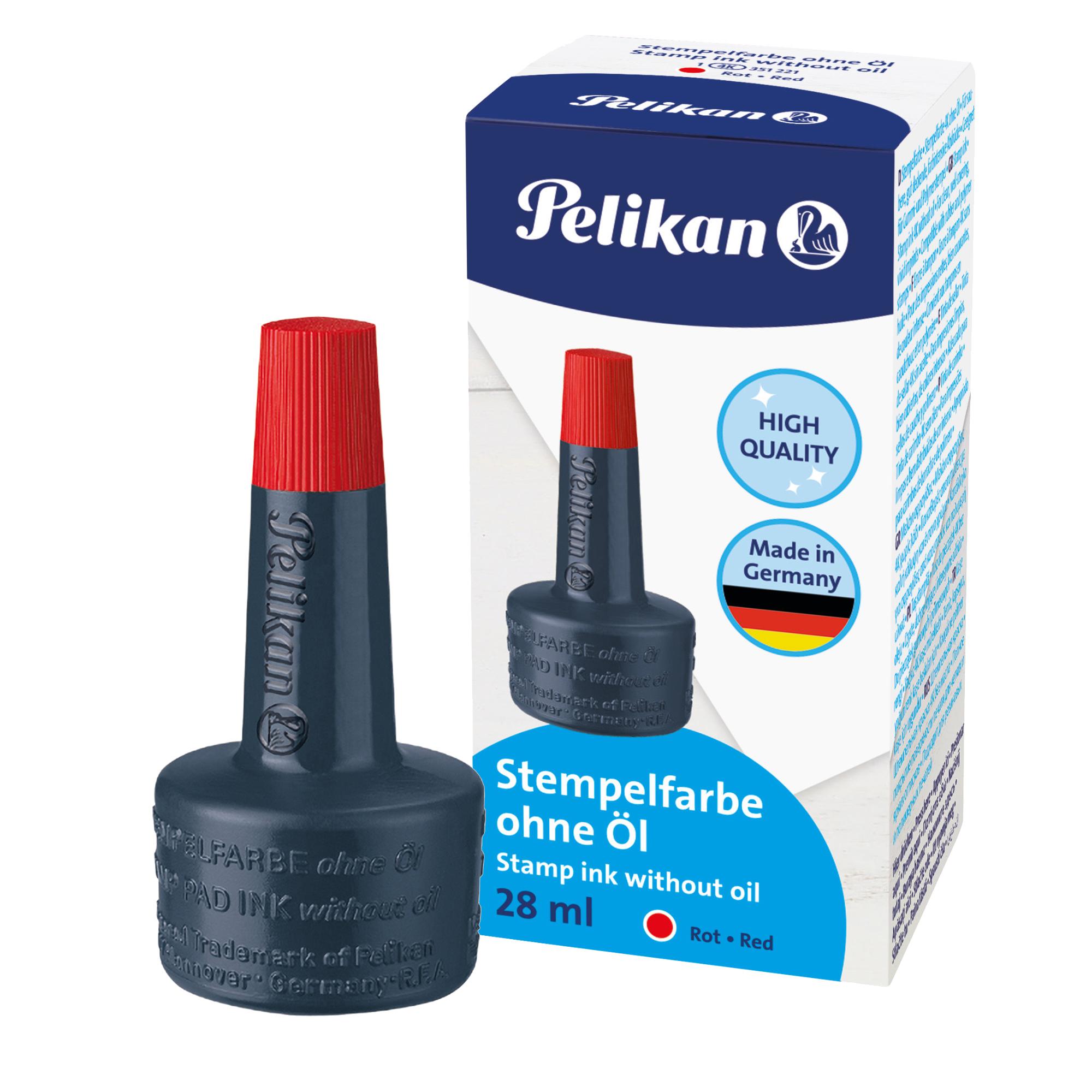 Pelikan INCHIOSTRO PER TIMBRI - 28 ML - ROSSO