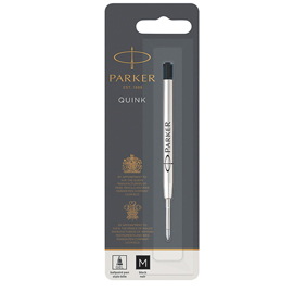 Refill sfera QuinkGel - punta media - metallo …