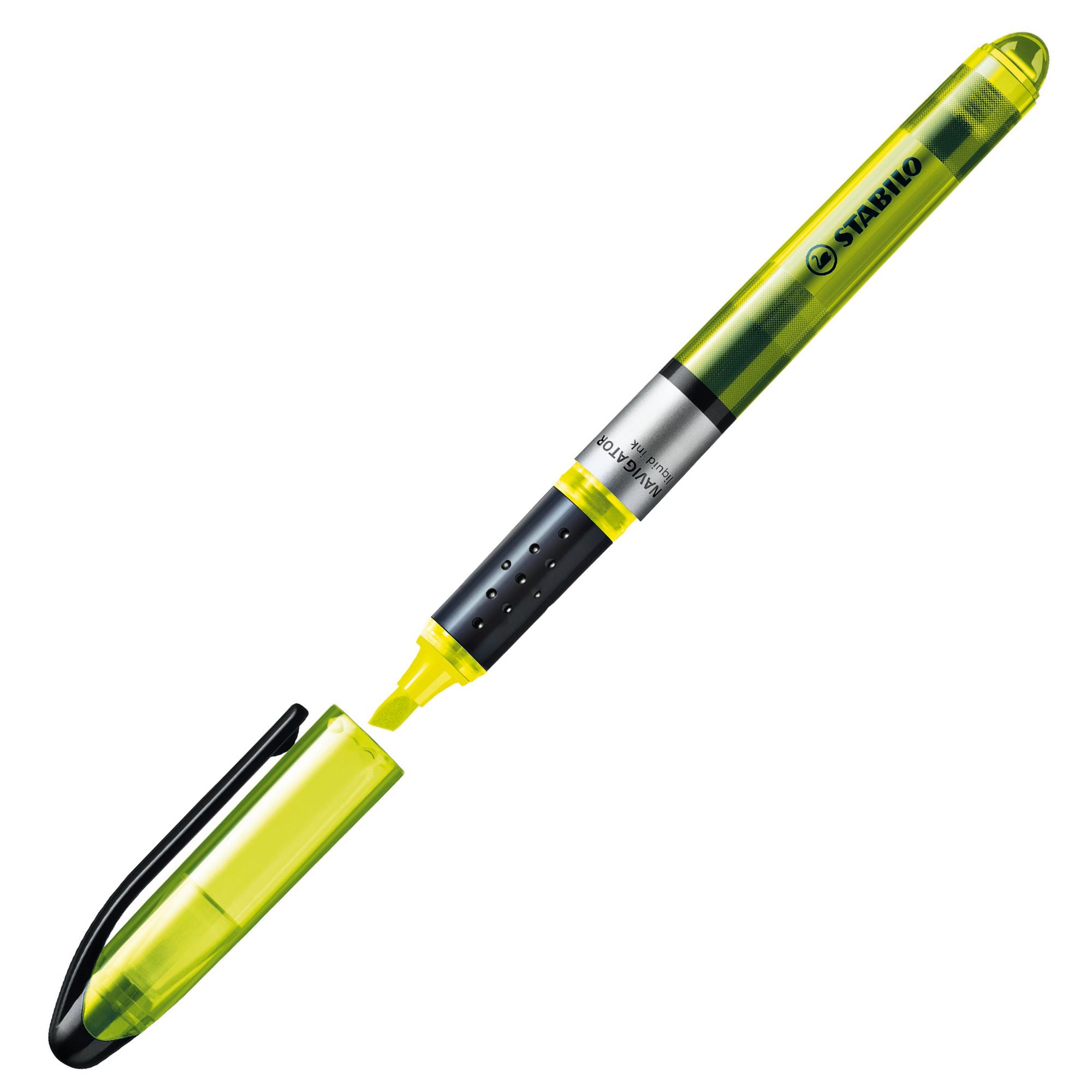 Evidenziatore Stabilo Navigator - punta scalpello - tratto …