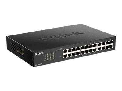 D-Link DGS 1100-24V2 - Switch - intelligente - 24 x 10/100/1000 - desktop, montabile su rack