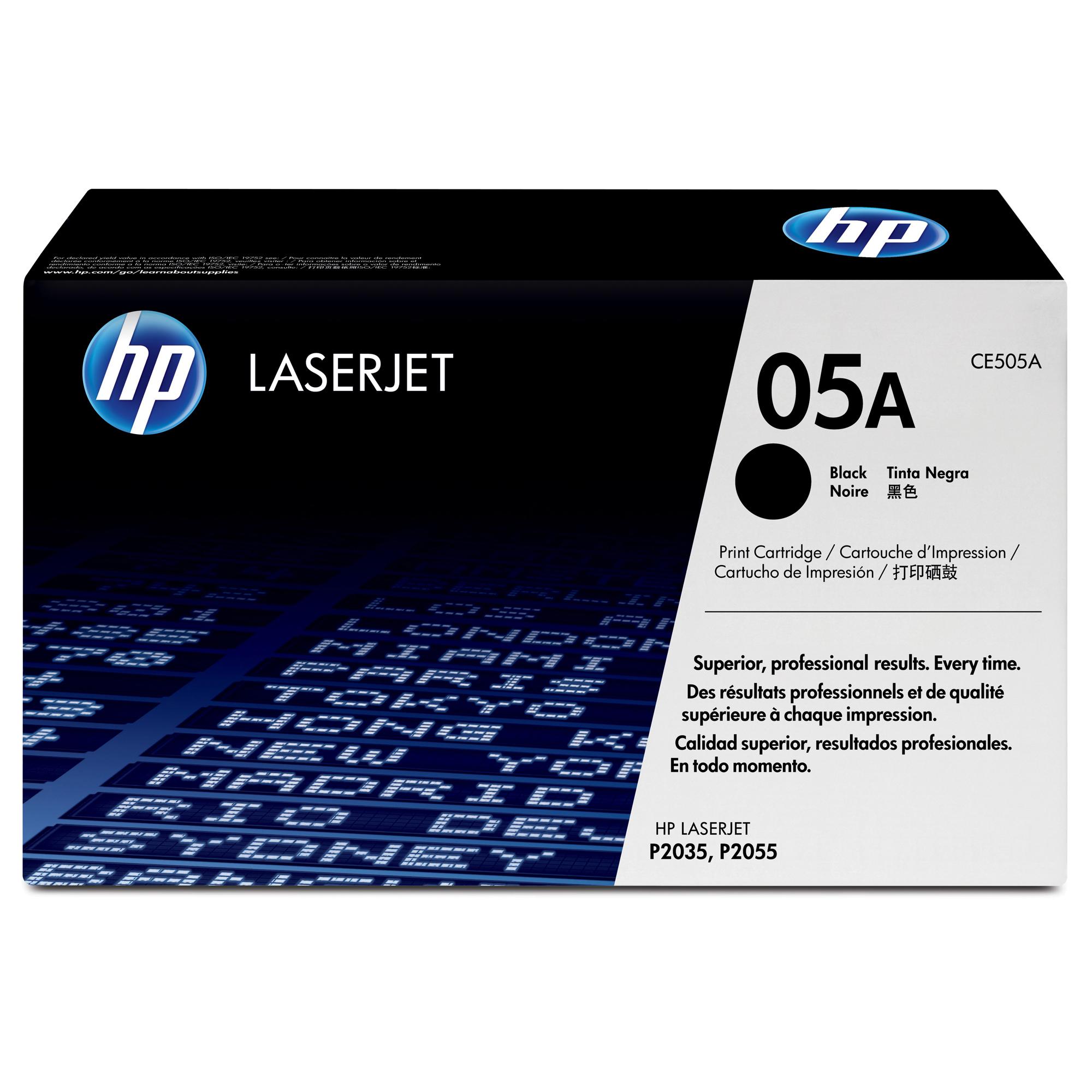 HP 05A TONER NERO PER LASERJET P2035-P2055 GARANZIA …