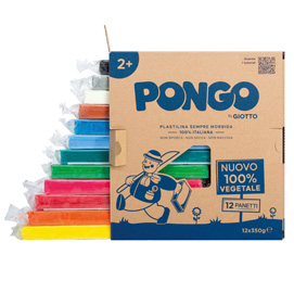 Pasta Pongo - panetto 350 gr - colori …