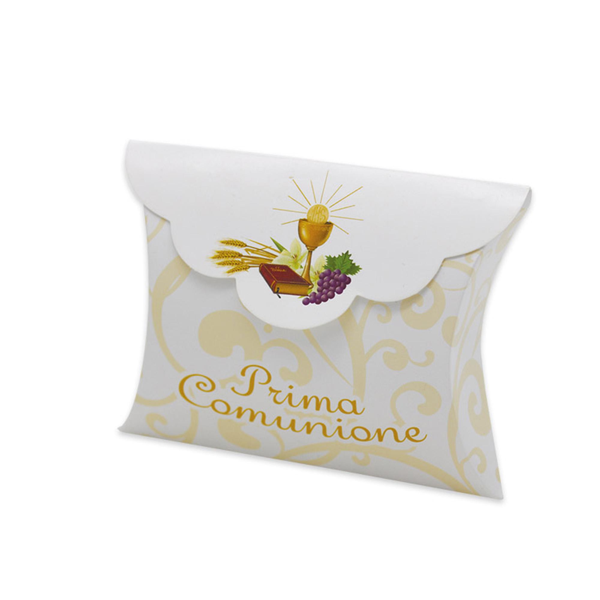 Scatolina portaconfetti - Comunione - carta - 10 …