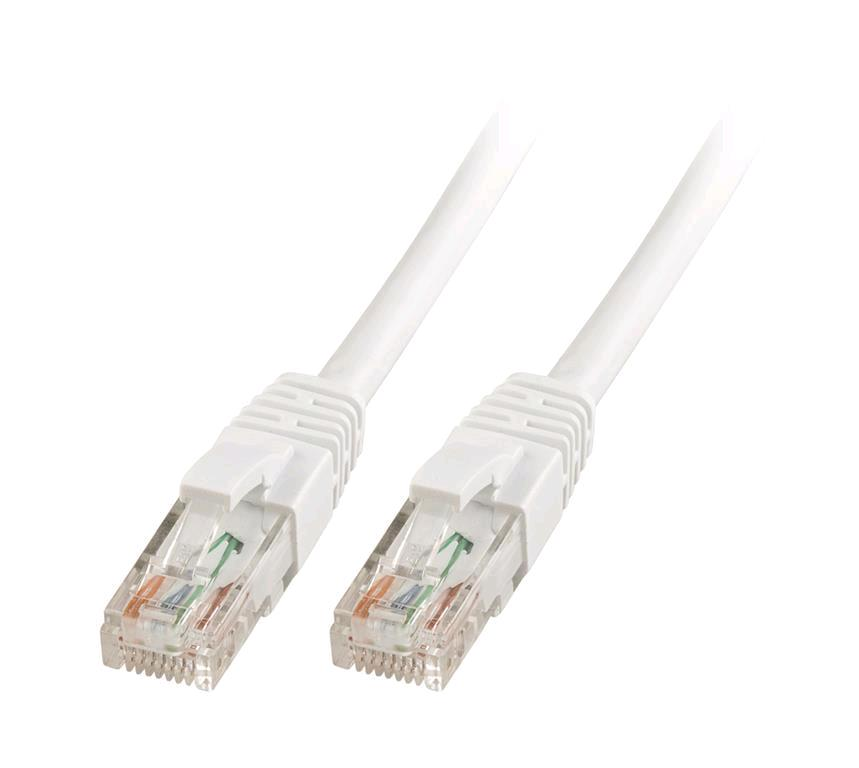 Lindy - Cavo patch - RJ-45 (M) a RJ-45 (M) - 1 m - UTP - CAT 6 - stampato, antiaggrovigliamento, bloccato - bianco