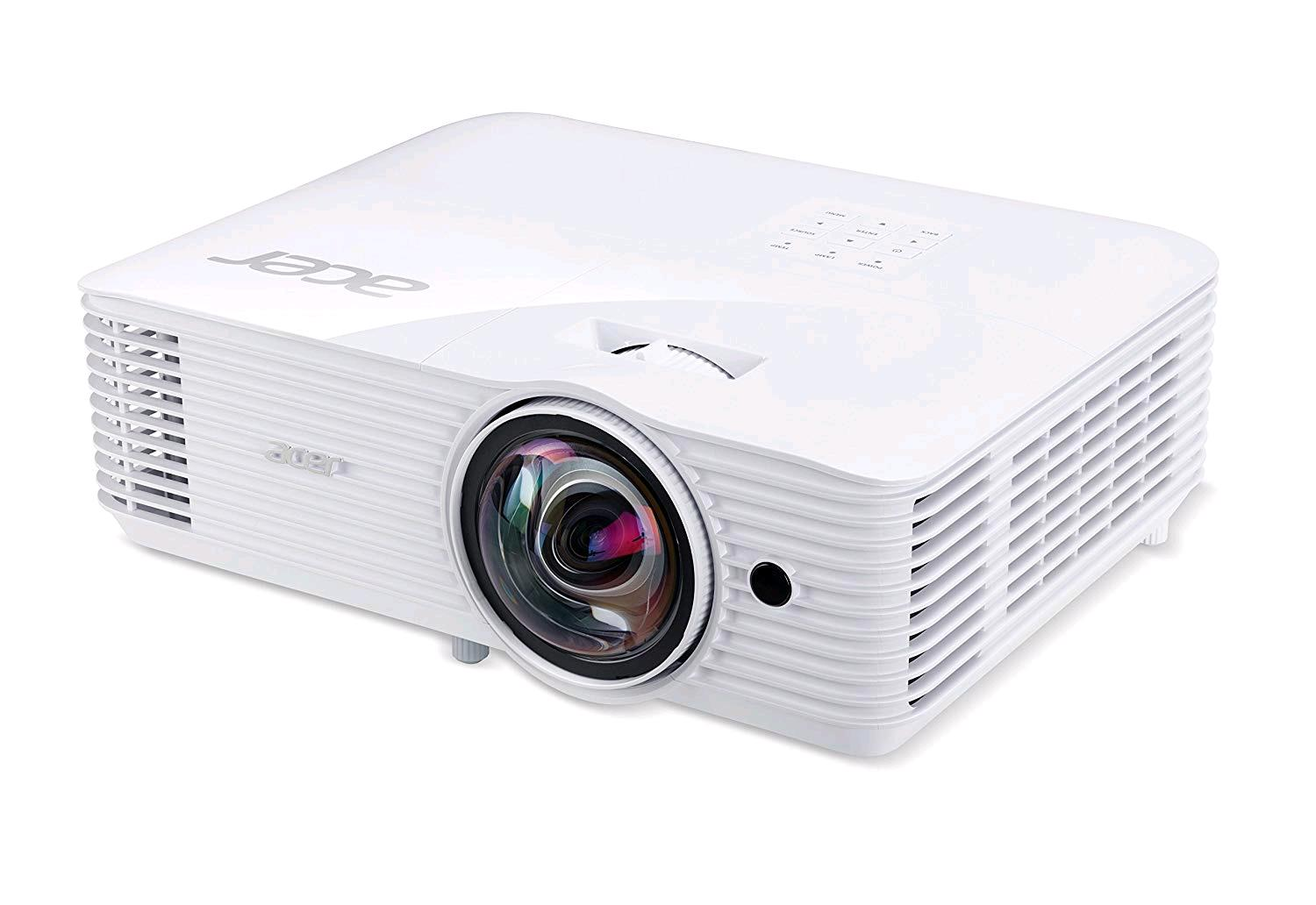 Acer S1286H - Proiettore DLP - portatile - 3D - 3500 lumen - XGA (1024 x 768) - 4:3 - obiettivi fissi a a focale ridotta