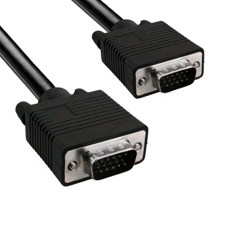 VULTECH CAVO VGA- VGA MASCHIO/MASCHIO 5 MT NERO