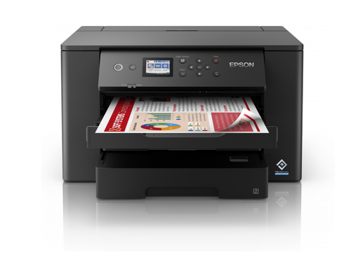 Epson WorkForce WF-7310DTW - Stampante - colore - Duplex - ink-jet - A3 - 4800 x 2400 dpi - fino a 25 ppm (mono) / fino a 12 ppm (colore) - capacità 500 fogli - USB 2.0, LAN, Wi-Fi(n)