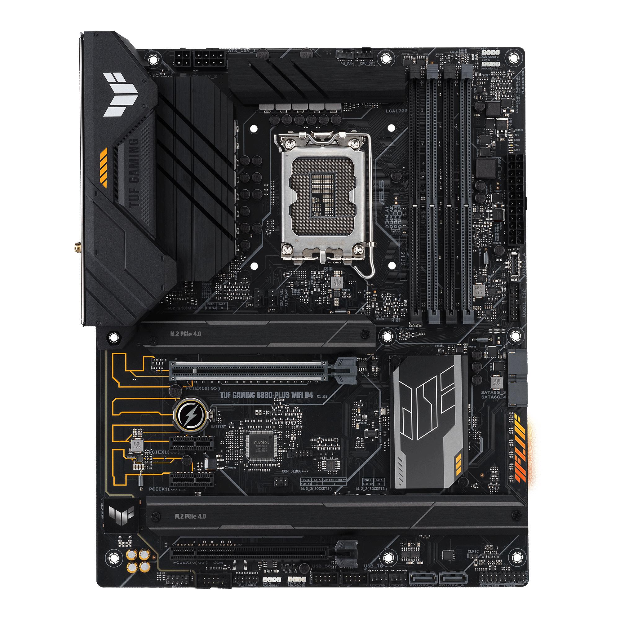 ASUS TUF GAMING B660-PLUS WIFI D4 INTEL B660 …