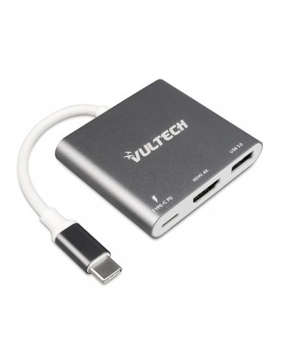 VULTECH ATC-01 ADATTATORE TYPE-C 1 HDMI 4K 1 …