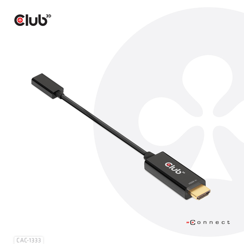 CLUB3D ADATTATORE DA HDMI 2.0 A USB-C 4K …