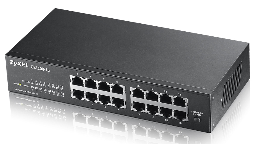 Zyxel GS-1100-16 V3 - Switch - 16 x …