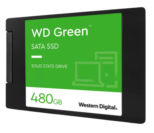 WESTERN DIGITAL GREEN SSD 480GB 2.5" SATA III