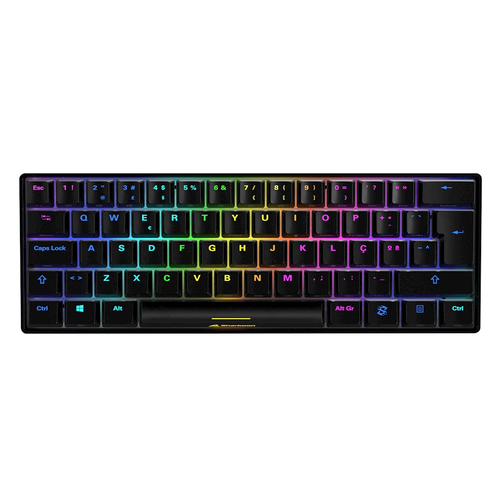 SHARKOON SGK50 S4 TASTIERA GAMING USB-C LED RGB LAYOUT ITALIANO BLACK