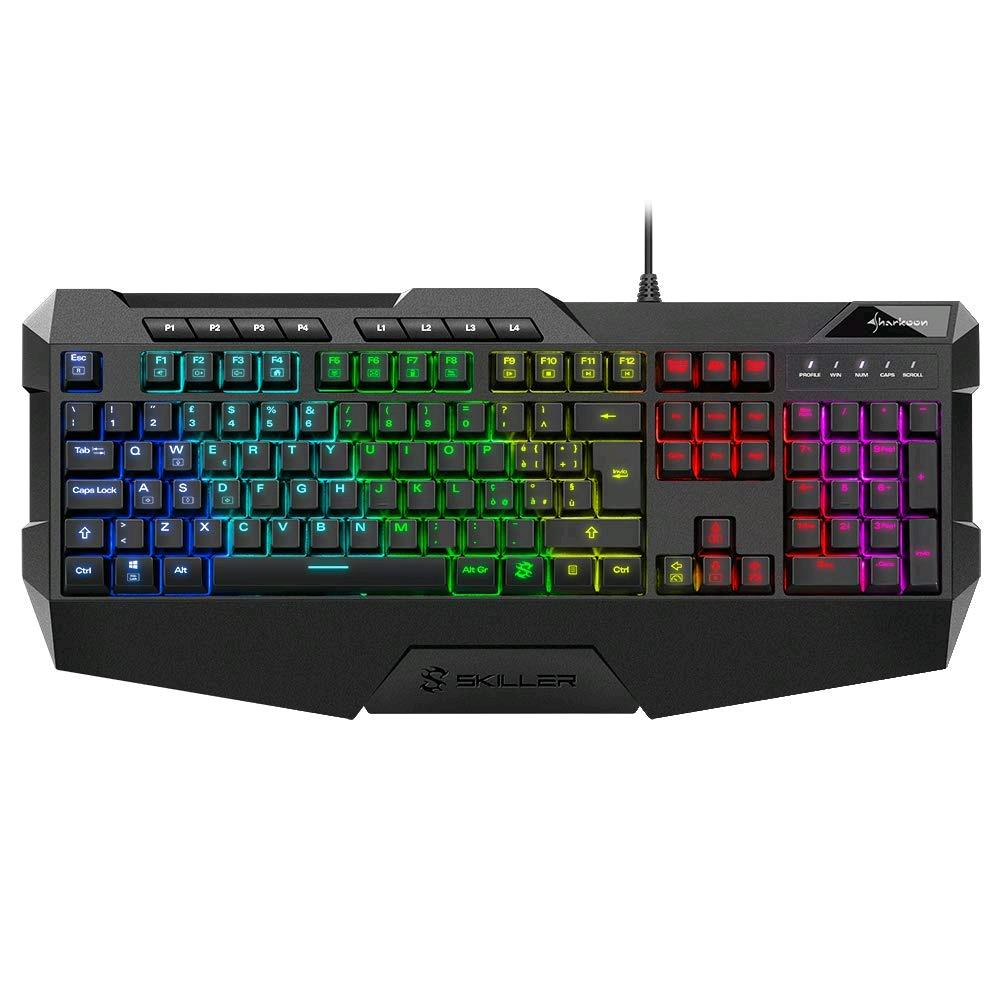 SHARKOON SKILLER SGK4 TASTIERA GAMING NERO