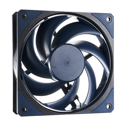 COOLER MASTER MOBIUS 120 VENTOLA PWM DESIGN RING BLADE CUCINETTO DINAMICOAD ANELLO ULTRA RESISTENTE 120MM BLACK