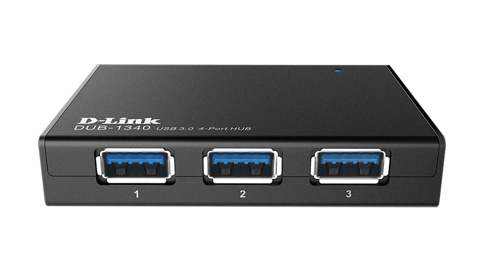 D-Link DUB 1340 - Hub - 4 x SuperSpeed USB 3.0 - desktop