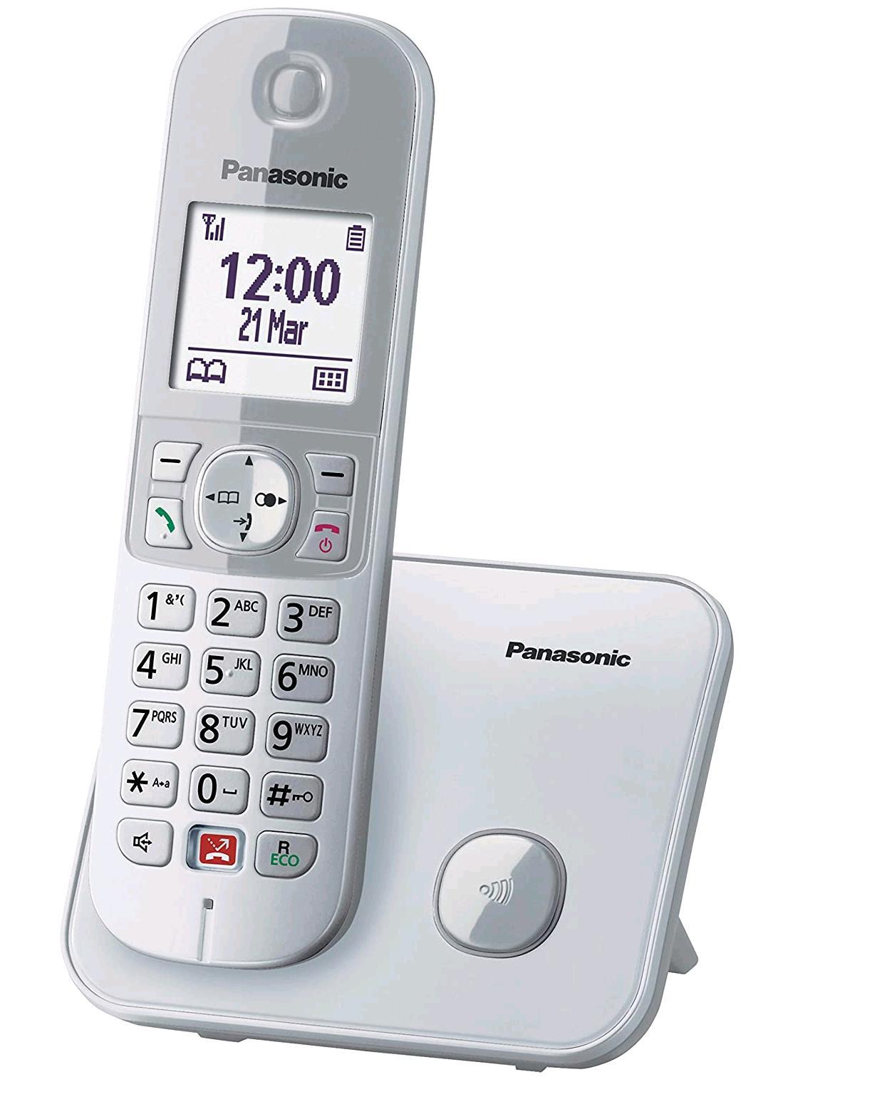 PANASONIC KX-TG6851JTS CORDLESS DECT CON VIVAVOCE SILVER