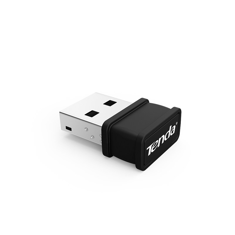 TENDA ADATTATORE USB WIRELESS 150Mb 802.11N/G/B, NANO SIZE, …